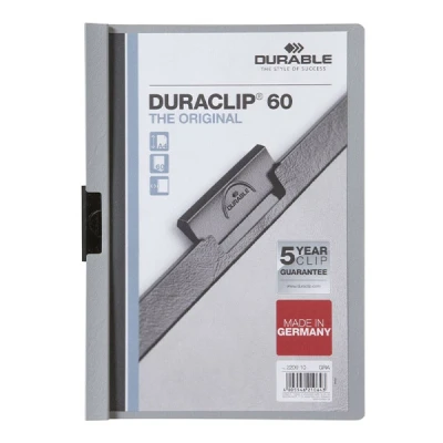 Image de Durable duraclip 60 chemise de présentation à clip gris 2209 10
