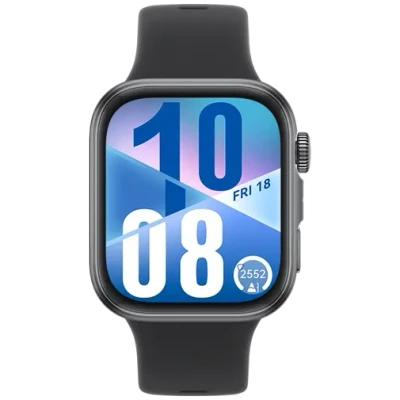 Afbeelding van Huawei Watch Fit 4 Grijs (Zwarte Rubberen Band)