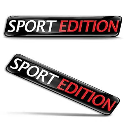 Afbeelding van Biomar Labs Set van 2 3D gelstickers voor auto, motorfiets, fiets, raam, deur, laptop KS 31