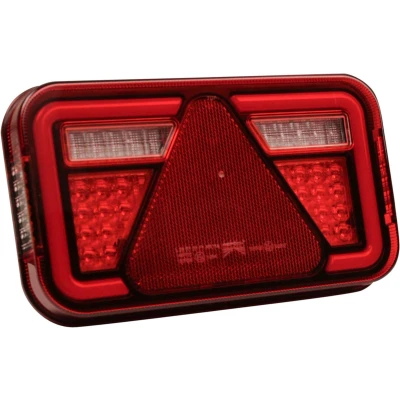 Afbeelding van Achterlicht LED Aspöck Multiled IV rechts 8 PIN&#039;s bajonet Aspock Achterlichten BouwmanAanhangwagens.nl