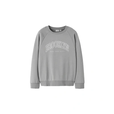 Afbeelding van Name it Regular FIT Sweater voor kinderen, Maat: 122/128, Ultimate grey