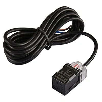 Afbeelding van Heschen Vierkante inductieve nabijheidssensor schakelaar, niet schild type, PL 08N2, detectorafstand 8 mm, 10 30 VDC 200 mA, NPN normaal gesloten (NC), 3 draden