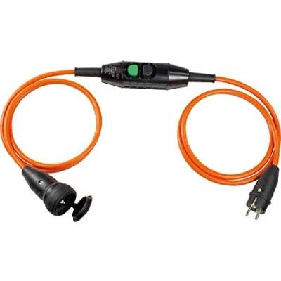 Afbeelding van AS Schwabe 45401 PRCD verlengkabel K 230 V Zwart, Oranje IP44