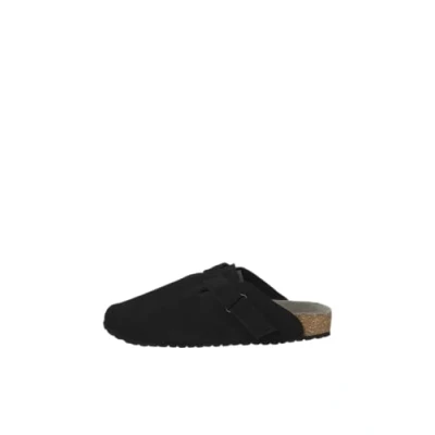 Afbeelding van JACK &amp; JONES Jfwlouis Suede Mule suède heren, Antraciet