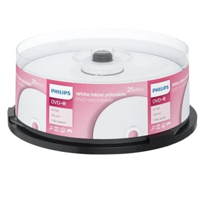Afbeelding van DVD R Philips 4.7GB 16x IW SP (25)