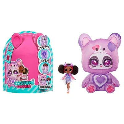 Afbeelding van L.O.L. Surprise!Tweens Costume Surprise Hoops Cutie Paars modepop