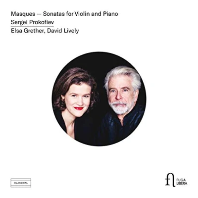 Afbeelding van Elsa Grether, David Lively Masques Sonatas For Violin And Piano (CD)