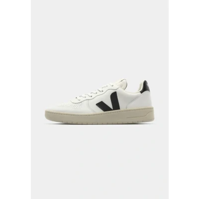 Afbeelding van Veja Dames V 12 sneakers Extra wit/zand, wit zwart, 50 EU