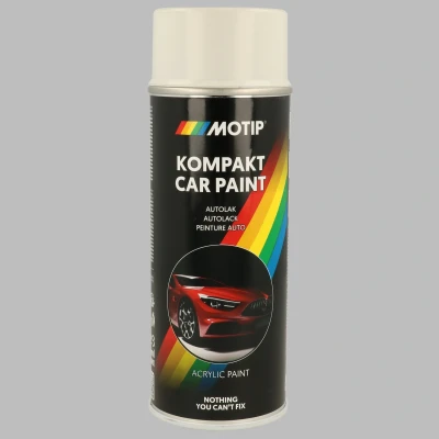 Afbeelding van Motip 45285 Autolak Spuitbus Wit 400ml Hoge Dekking UV Bestendig