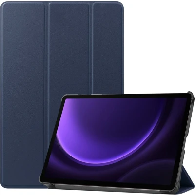 Afbeelding van imoshion Tablet Hoes Geschikt voor Samsung Galaxy Tab S9 11.0 inch FE / S10 Trifold Bookcase Donkerblauw
