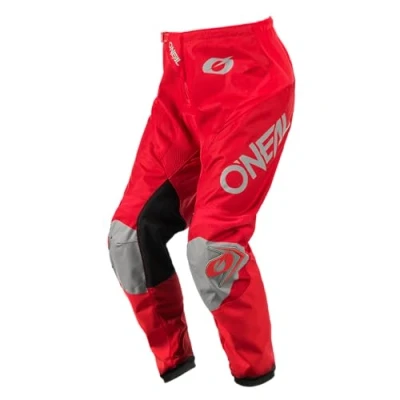 Afbeelding van O&#039;Neal Motorcrossbroek MX Enduro Maximale bewegingsvrijheid, ademend en duurzaam design, ademende voering Matrix Ridewear broek volwassenen rood/grijs maat 40/56