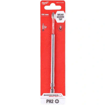 Afbeelding van MILWAUKEE 4932471565 Schroefbit gereedschapsstaal Kruisgleuf (PH)