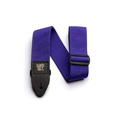 Image de Ernie Ball Sangle de guitare en polypropylène, violette (P04045)