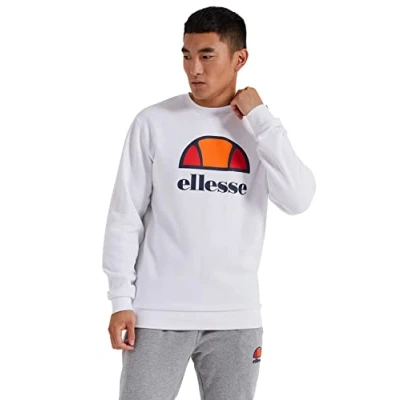 Afbeelding van Ellesse PERC herensweatshirt SXG12638 wit