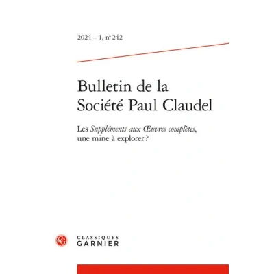 Image de Bulletin de la Société Paul Claudel
