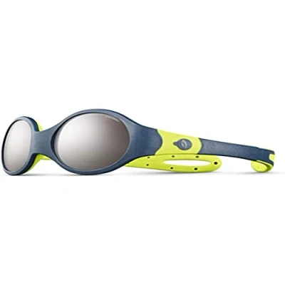 Afbeelding van Julbo Loop M Zonnebril voor baby&#039;s, uniseks, donkerblauw/lichtgroen, eenheidsmaat