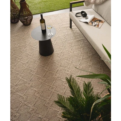Afbeelding van Buitenkleed Var Beige 160x240 Cm