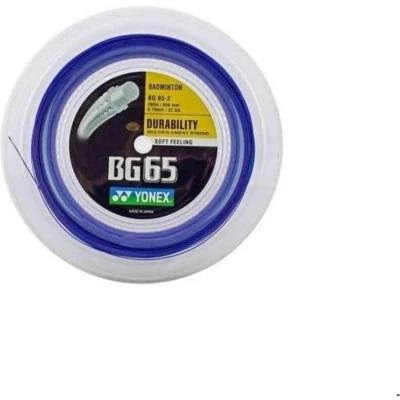 Afbeelding van Yonex BG 65 Blauw badmintonsnaren duurzaam