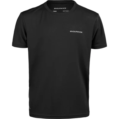 Afbeelding van Endurance Vernon Sport Tshirt voor kinderen, Maat: 128, Black