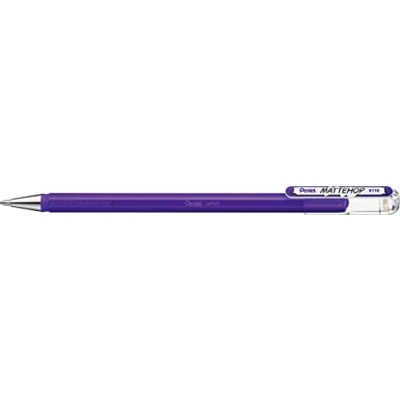 Afbeelding van Gelschrijver Pentel Mattehop K110 violet 0.5mm