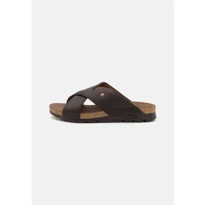Afbeelding van Panama Jack Salmon C17 Slippers bruin Leer Maat 40