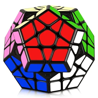 Afbeelding van JOPHEK Megaminx Cube, 3x3 Speed Magic Cube Dodecahedron Puzzel 3 x Ultra Snel