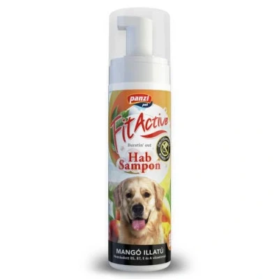 Afbeelding van FitActive Hondenshampoo Droogshampoo Mango geur 200ml