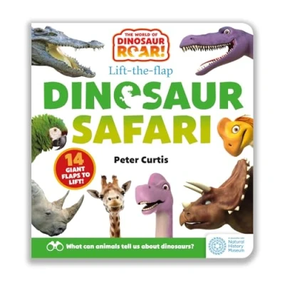 Afbeelding van the World of Dinosaur Roar! Roar!: Safari: A Lift Flap Book