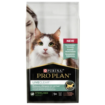 Afbeelding van Pro Plan Cat Liveclear Sterilised Adult Kattenvoer Zalm 1.4 kg
