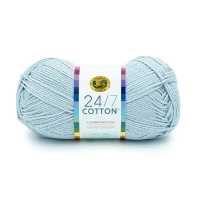 Afbeelding van Lion Brand Yarn Company, katoengaren, eenheidsmaat, 761 151, 24/7, koudgrijs