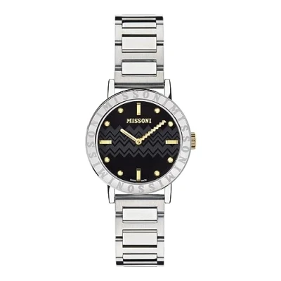 Afbeelding van Missoni M2 MWQK00322 Horloge Staal Zilverkleurig Ø 34 mm