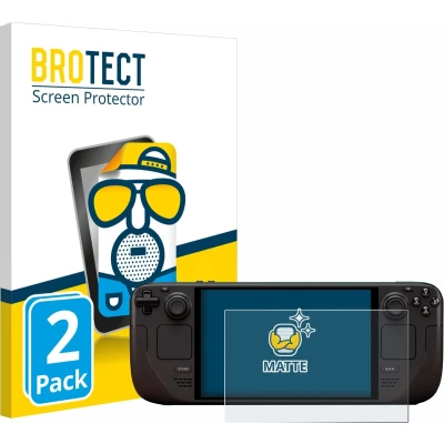 Afbeelding van BROTECT Antireflecterende schermbeschermer mat, Andere spelaccessoires, Grijs
