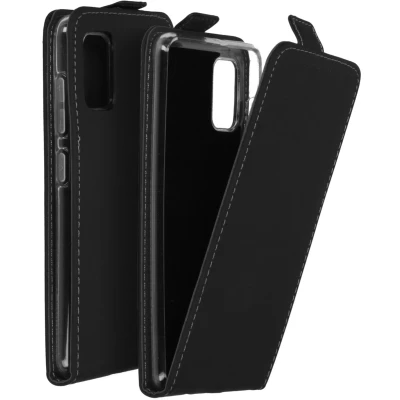 Afbeelding van Accezz Hoesje Geschikt voor Samsung Galaxy A41 Met Pasjeshouder Flipcase Zwart