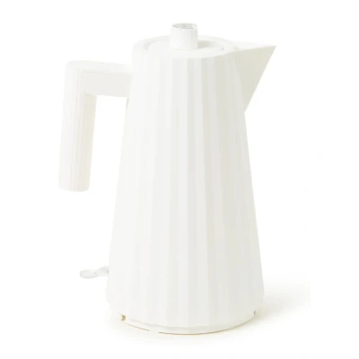 Afbeelding van Alessi Plissé Waterkoker Wit 1,7l