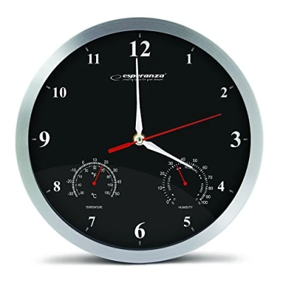 Afbeelding van Esperanza, Klok, Wandklok WASHINGTON EHC008K (30 cm)