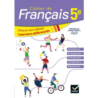 Image de Cahier de Français 5e éd. 2020 l&#039;élève