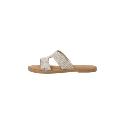Afbeelding van Tamaris Muiltjes, Dames, Maat: 39, Silver glam Leer
