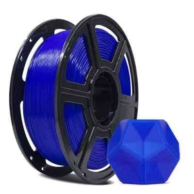 Afbeelding van FLASHFORGE PLA PRO filament voor 3D printers, 1,75 mm, 1 kg spoel, maatnauwkeurigheid +/ 0,02 mm FDM betere taaiheid en geen knopen (blauw)