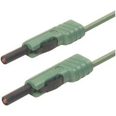 Afbeelding van SKS Hirschmann MLB 200/1 V gn Meetsnoer [Banaanstekker 4 mm Banaanstekker mm] 2.00 m Groen 1 stuk(s)