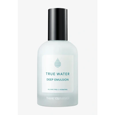 Afbeelding van Thank You Farmer TRUE Water DEEP Emulsion Dagcrème, Maat: 130 ml, Black