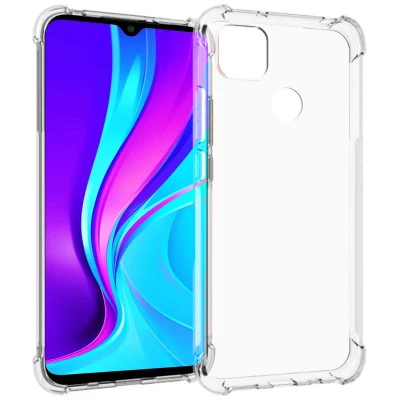 Afbeelding van iMoshion Hoesje Geschikt voor Xiaomi Redmi 9C Siliconen Shockproof Case Transparant