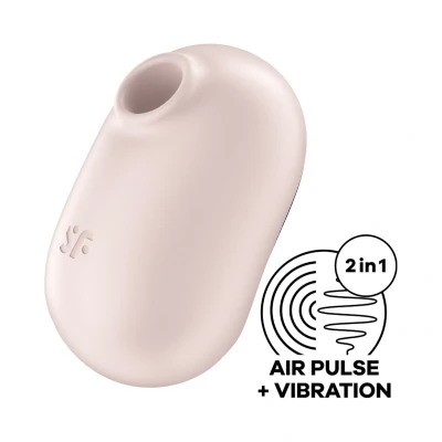 Afbeelding van Satisfyer Pro To Go 2 Luchtdruk Vibrator Beige