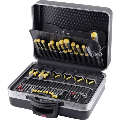 Afbeelding van Bernstein Tools for Electronics Gereedschapskoffer (met inhoud) 63 delig Electricien
