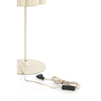 Afbeelding van Light &amp; Living Tafellamp FRINGE Ø20x70cm Bruin