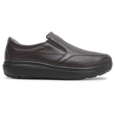 Afbeelding van JOYA Traveler II Black Lage schoenen voor heren, glad leer, Donkerbruin