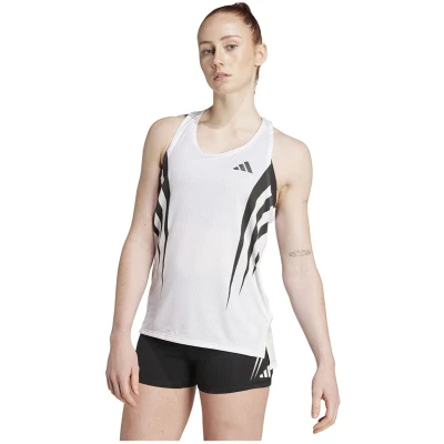 Afbeelding van adidas Performance Adizero Top, Dames, Maat: XS, White