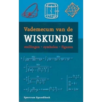 Afbeelding van Vademecum van de wiskunde