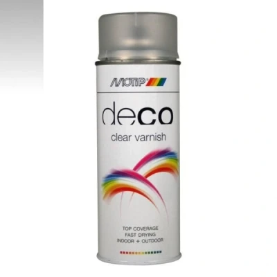 Afbeelding van Motip Deco Paint Blanke Lak Hoogglans 400 ml