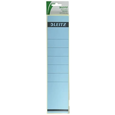 Afbeelding van Rugetiket Leitz breed/lang 62x285mm zelfklevend blauw