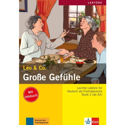 Afbeelding van Große Gefühle (Stufe 2) Buch mit Audio CD
